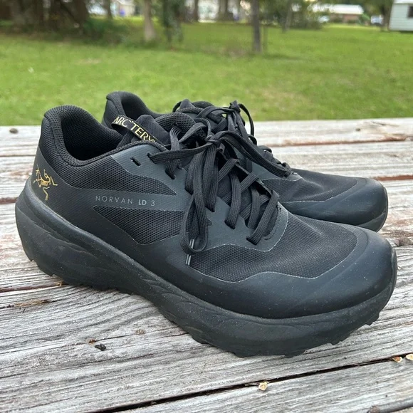 Arc'teryx Women’s Norvan LD 3 Trail Running Shoes Size 8 Black - Picture 2 of 6